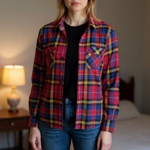 Brooks Brothers Plaid Flannel Shirt | Size 8